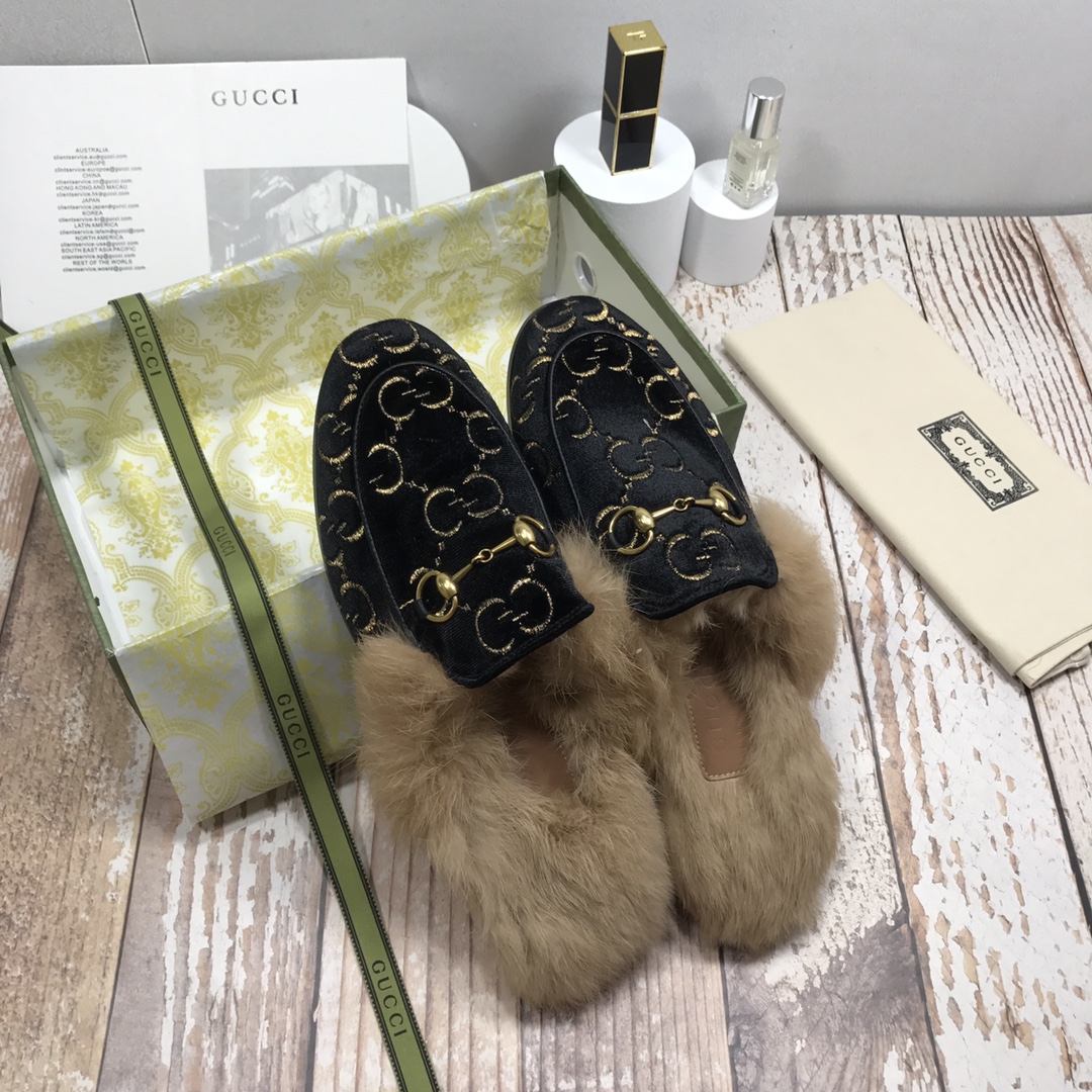 Women's autumn  winter outdoor slippers, Princetown women shoes