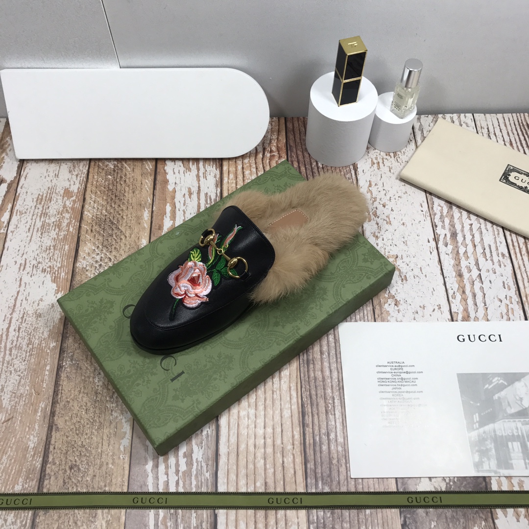 Women's autumn  winter outdoor slippers, Princetown women shoes