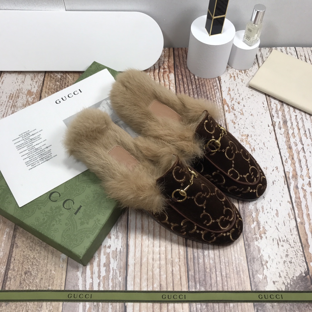 Women's autumn  winter outdoor slippers, Princetown women shoes