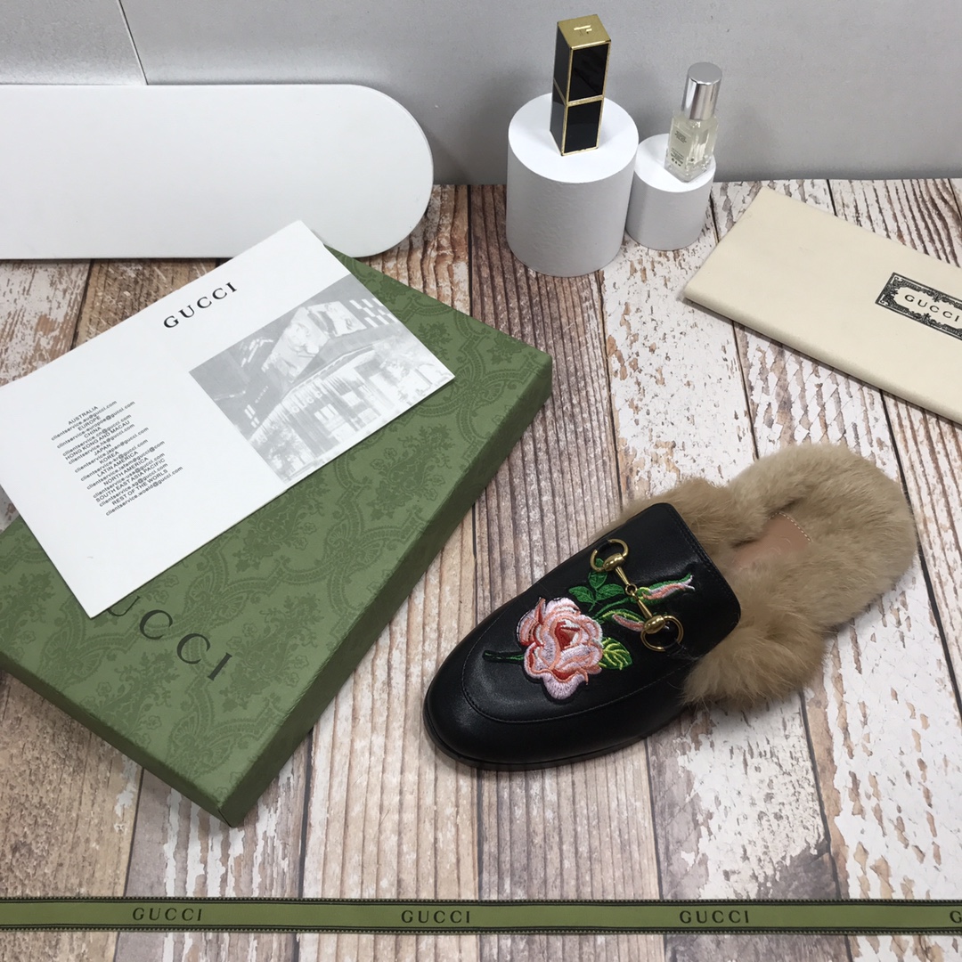 Women's autumn  winter outdoor slippers, Princetown women shoes