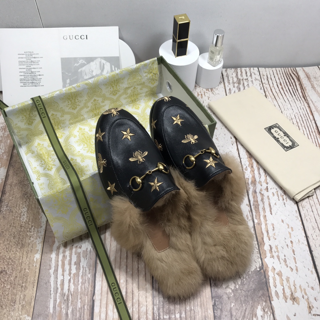 Women's autumn  winter outdoor slippers, Princetown women shoes