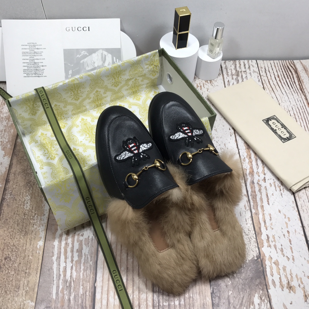 Women's autumn  winter outdoor slippers, Princetown women shoes