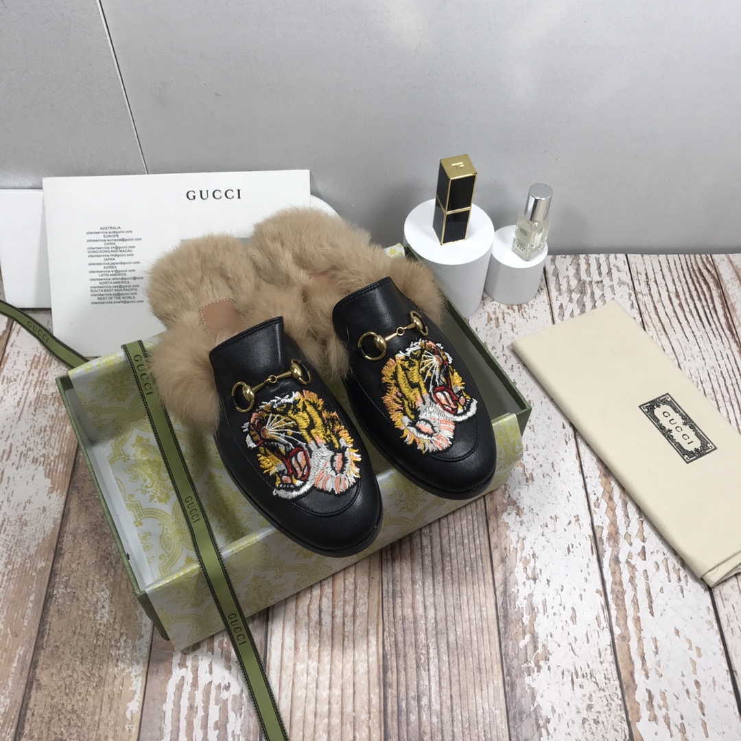 Women's autumn  winter outdoor slippers, Princetown women shoes