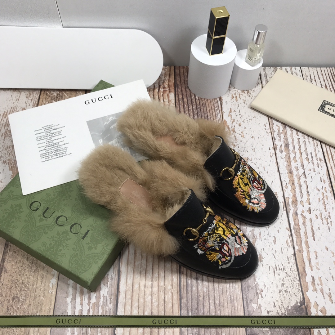 Women's autumn  winter outdoor slippers, Princetown women shoes