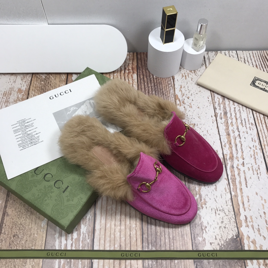 Women's autumn  winter outdoor slippers, Princetown women shoes