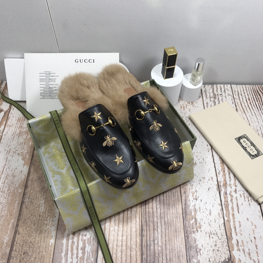 Women's autumn  winter outdoor slippers, Princetown women shoes