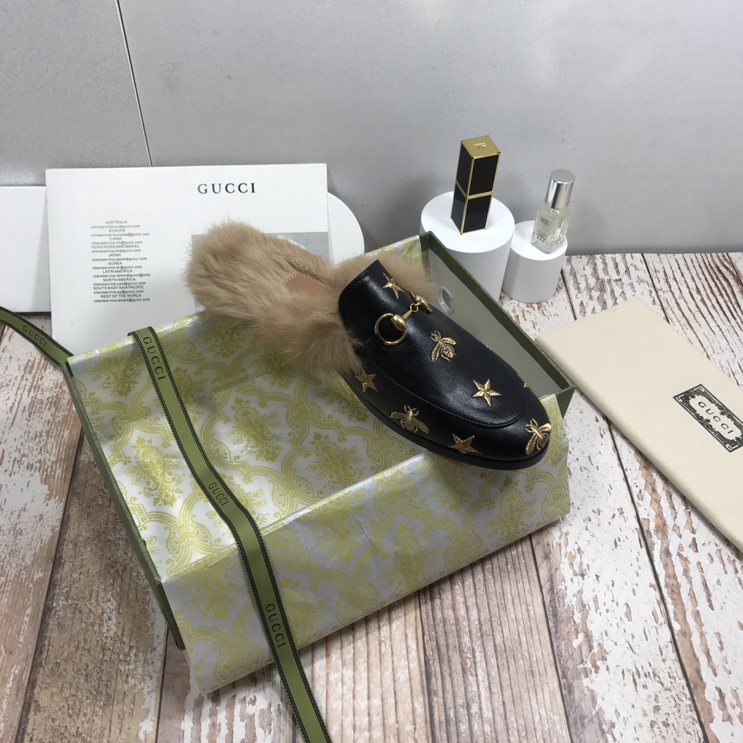 Women's autumn  winter outdoor slippers, Princetown women shoes