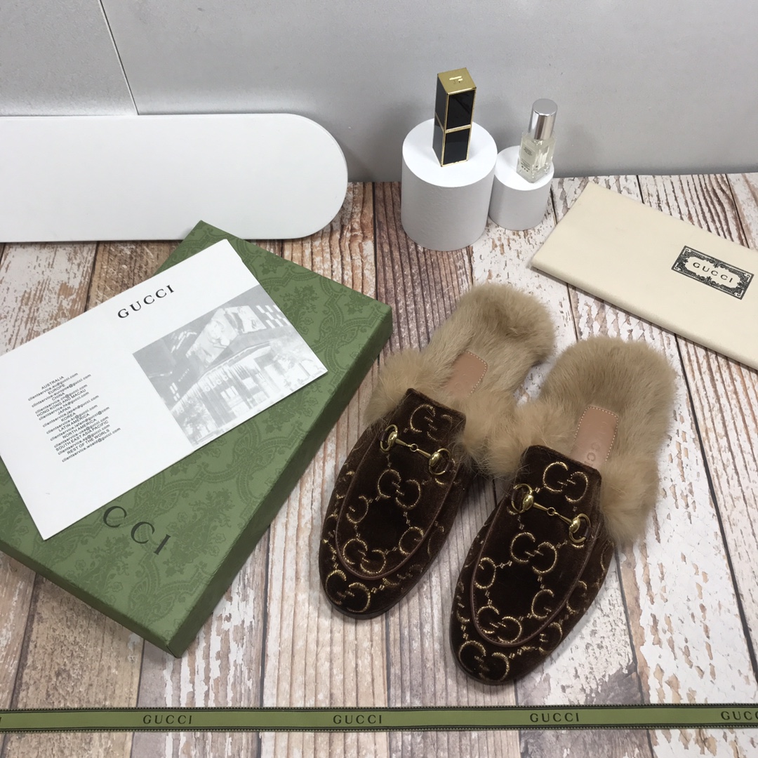 Women's autumn  winter outdoor slippers, Princetown women shoes