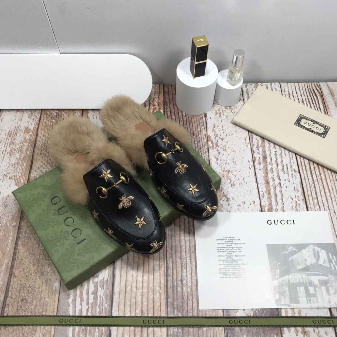 Women's autumn  winter outdoor slippers, Princetown women shoes