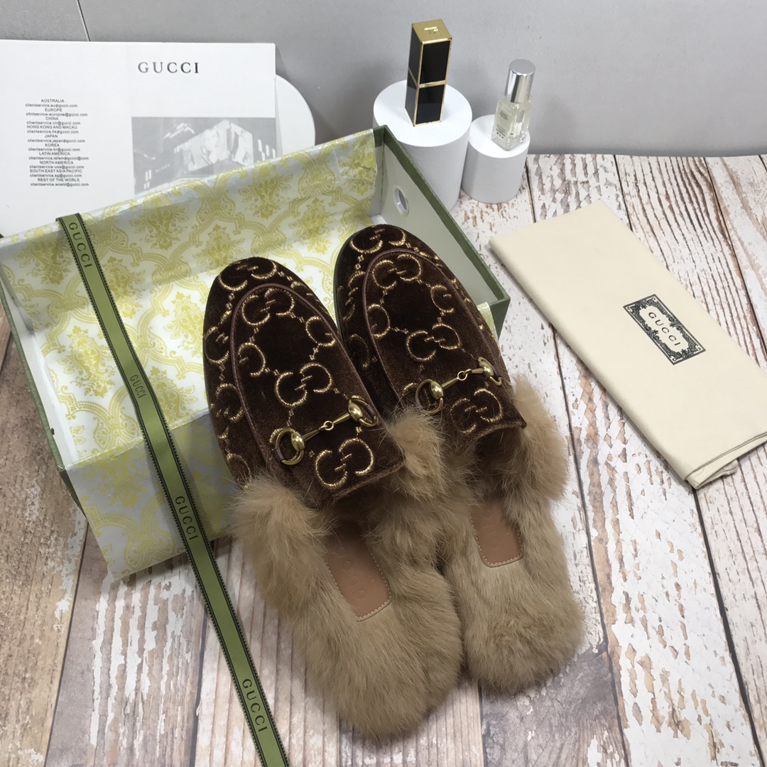 Women's autumn  winter outdoor slippers, Princetown women shoes