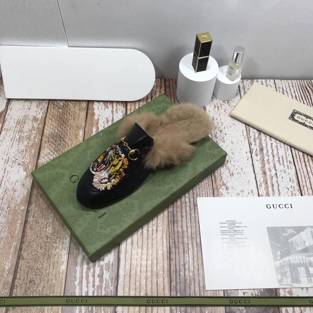 Women's autumn  winter outdoor slippers, Princetown women shoes