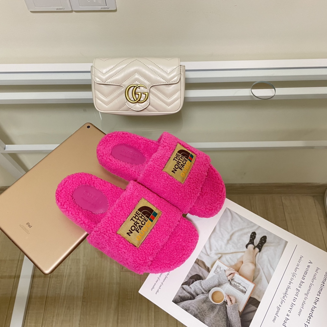 women's autumn  winter plush slippers, women shoes