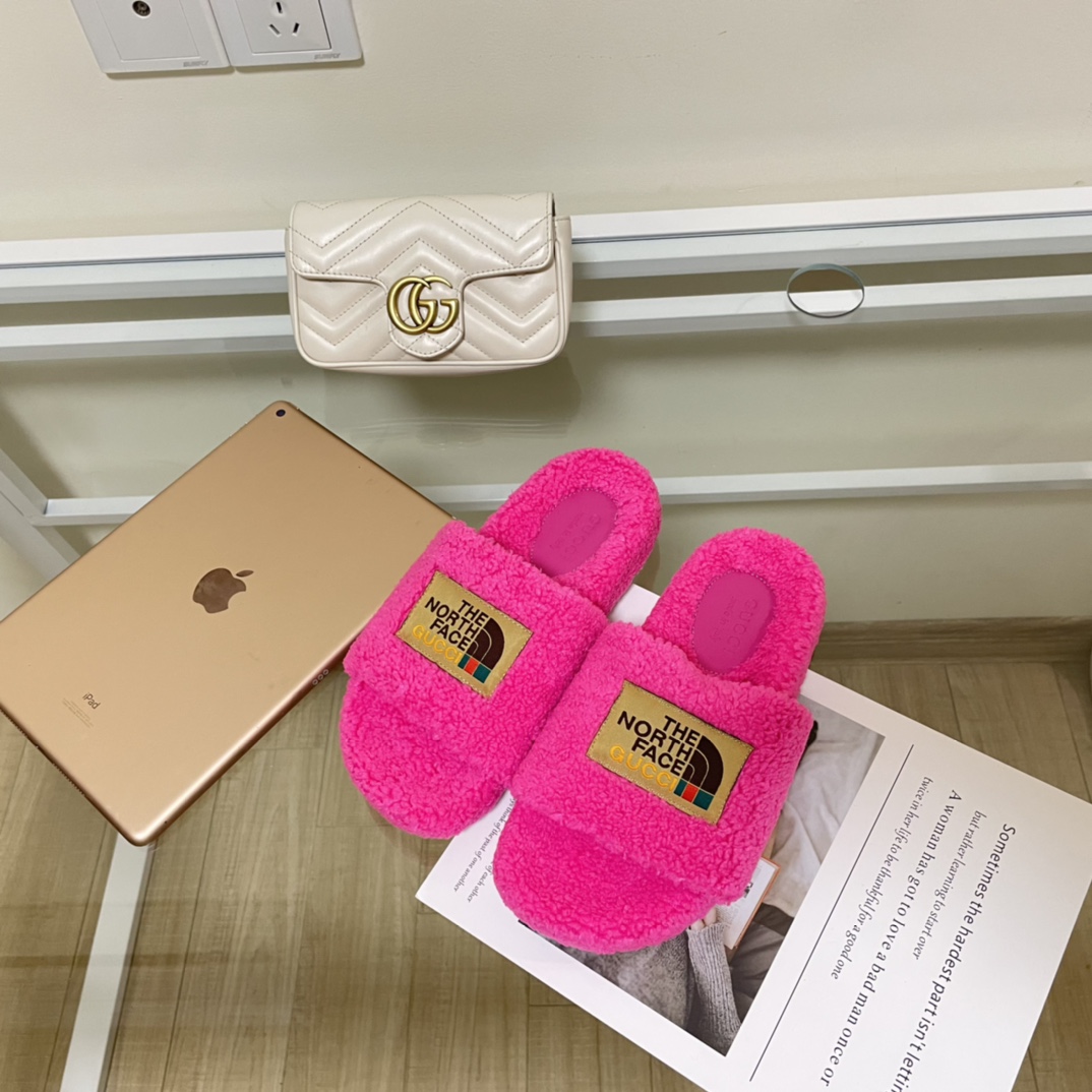 women's autumn  winter plush slippers, women shoes