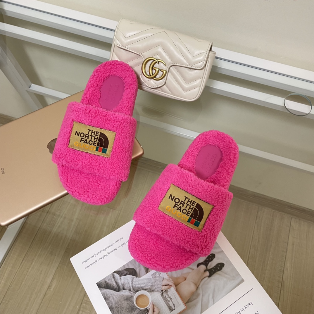women's autumn  winter plush slippers, women shoes