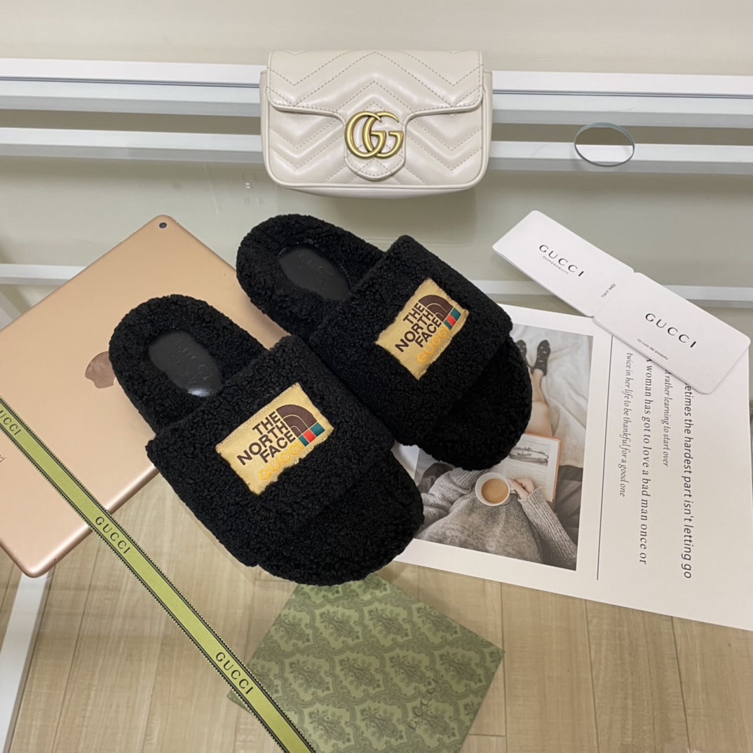 women's autumn  winter plush slippers, women shoes