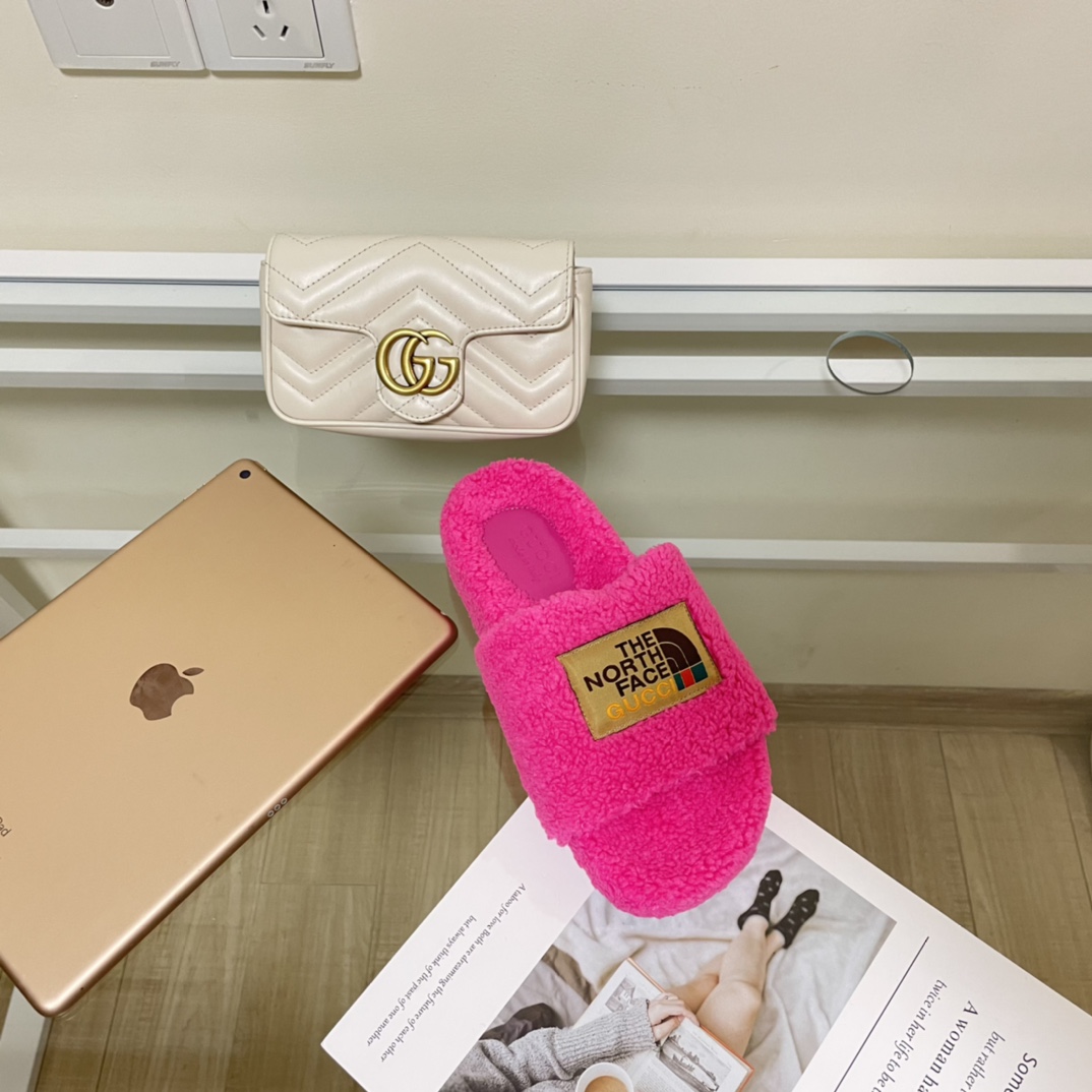 women's autumn  winter plush slippers, women shoes