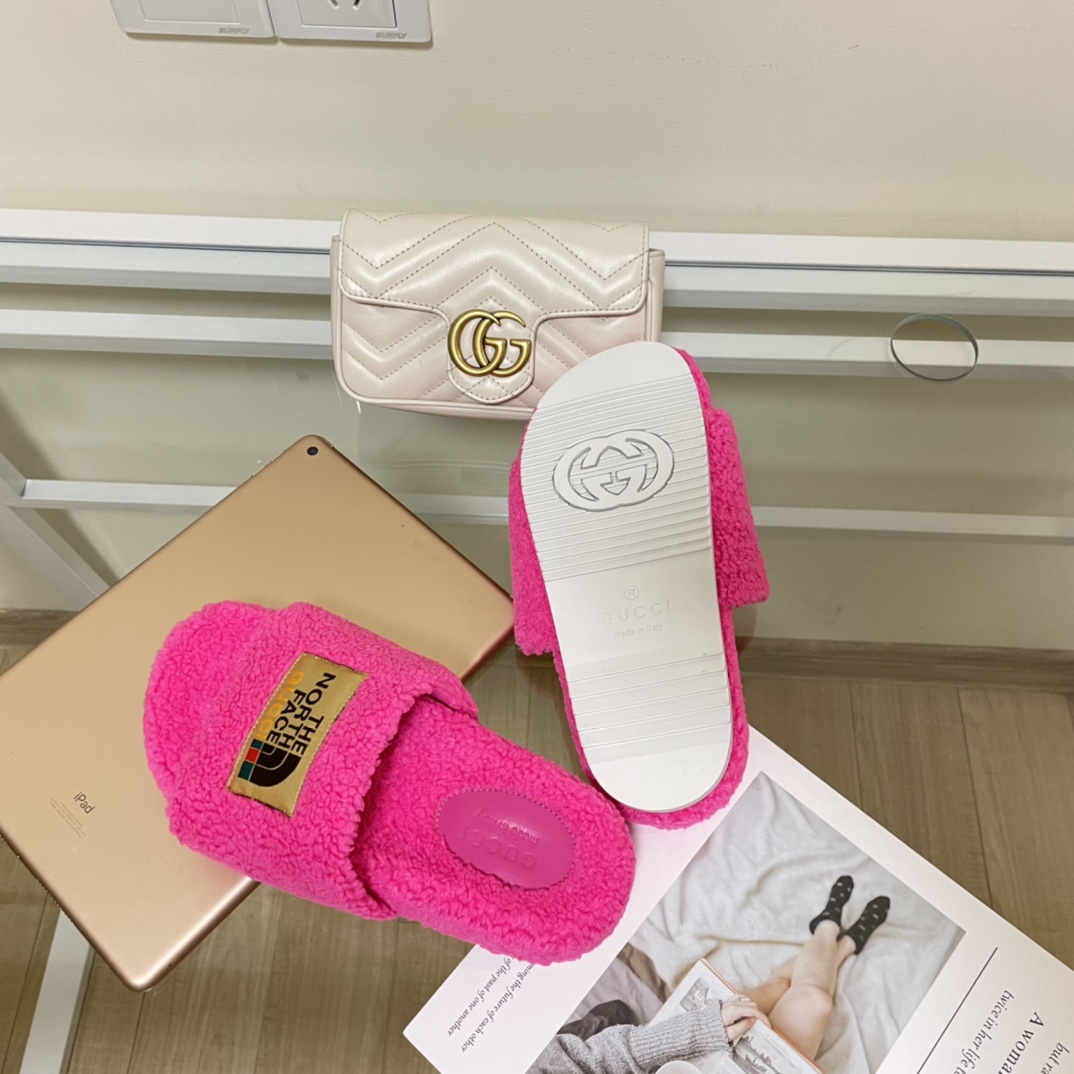 women's autumn  winter plush slippers, women shoes