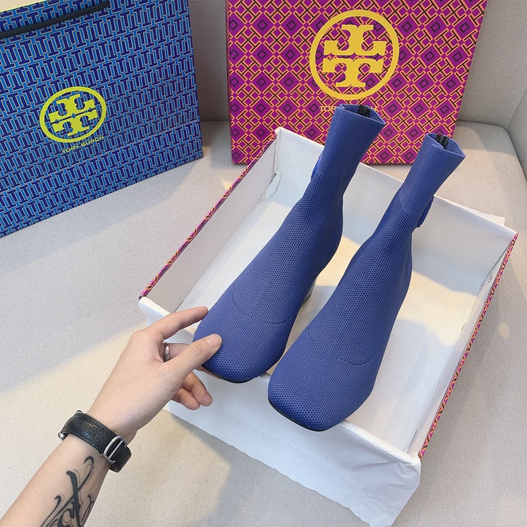 women short boots  women Knitted shoes size:EU35-EU40