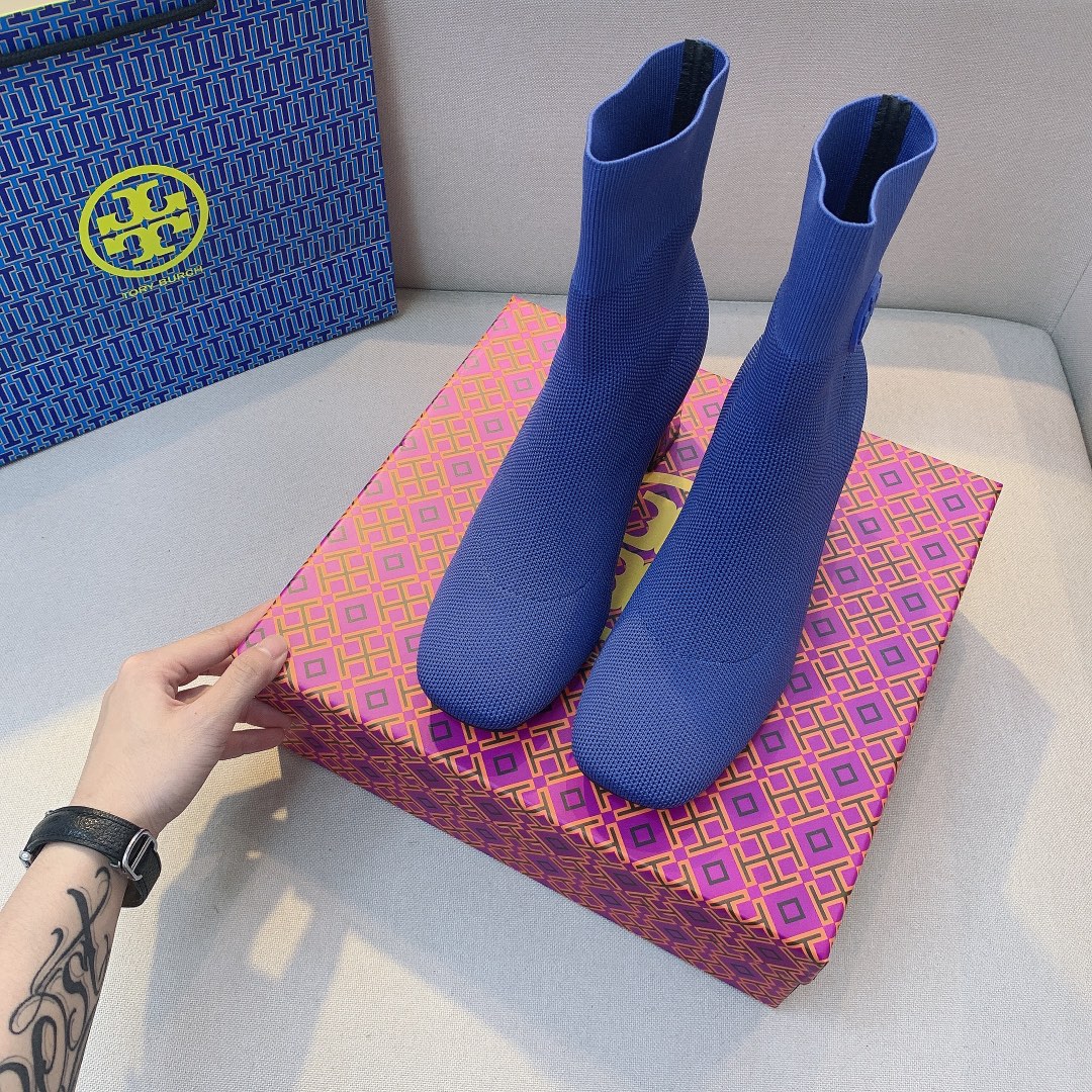 women short boots  women Knitted shoes size:EU35-EU40