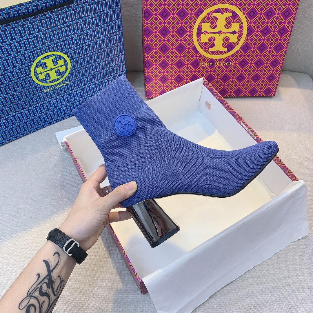 women short boots  women Knitted shoes size:EU35-EU40