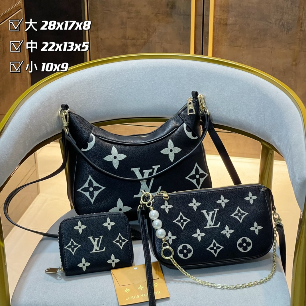 3in1 high quality Fashion Ladies Bags
