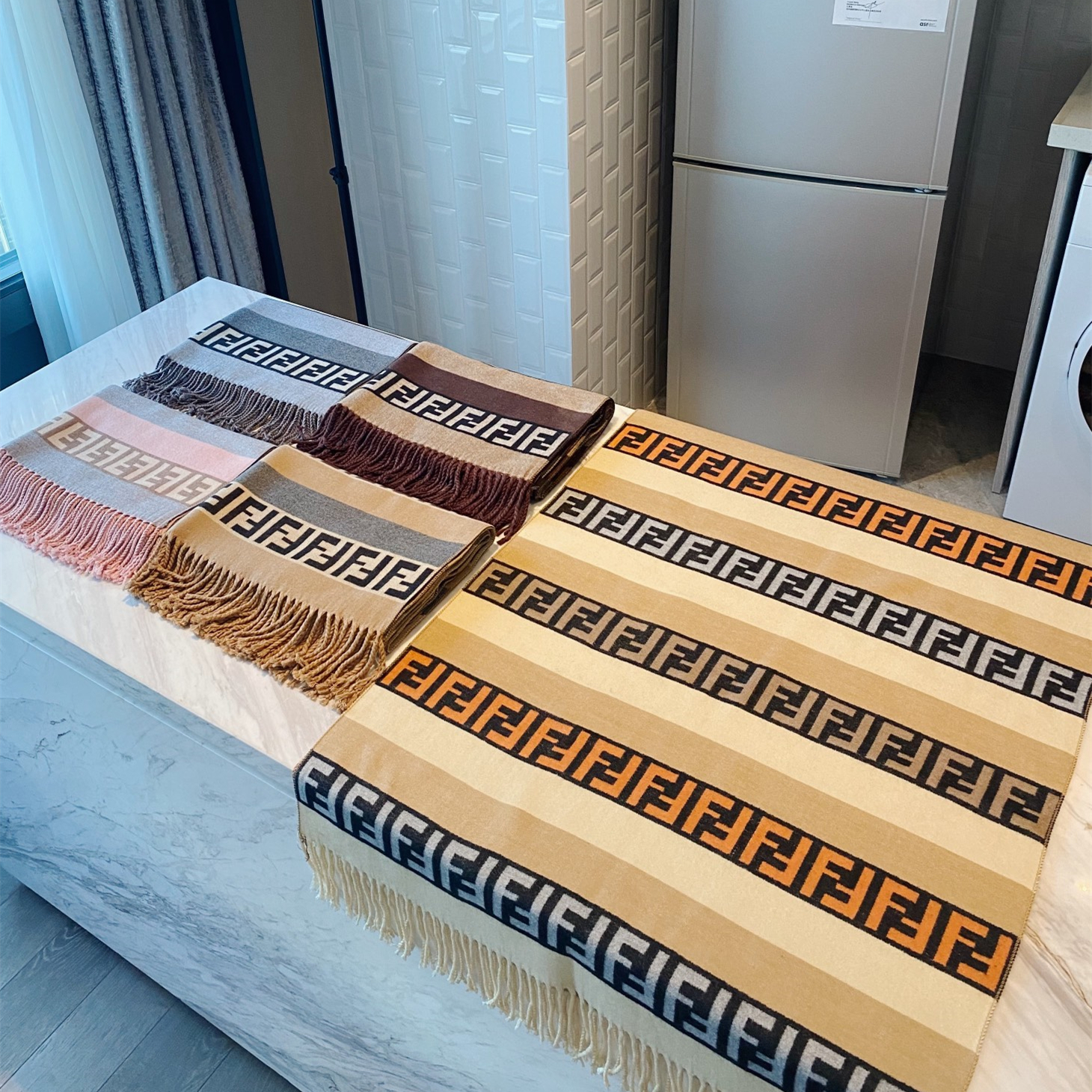 women Wool  FF scarf