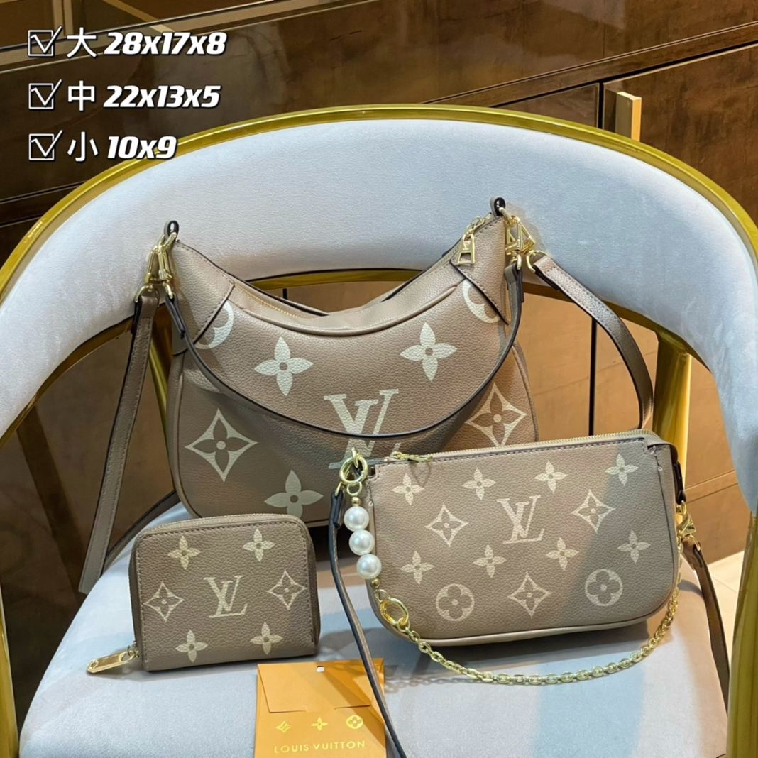 3in1 high quality Fashion Ladies Bags