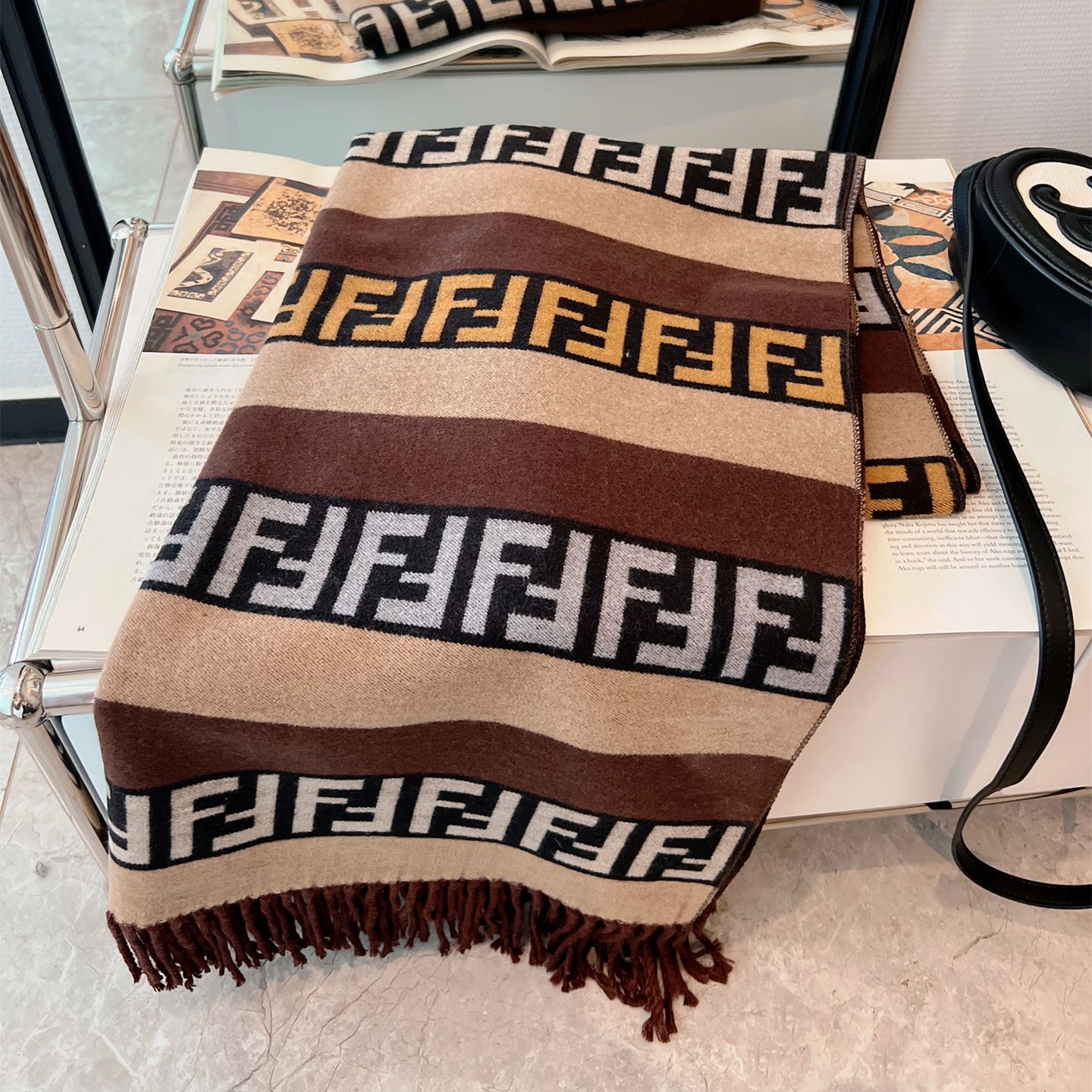 women Wool  FF scarf