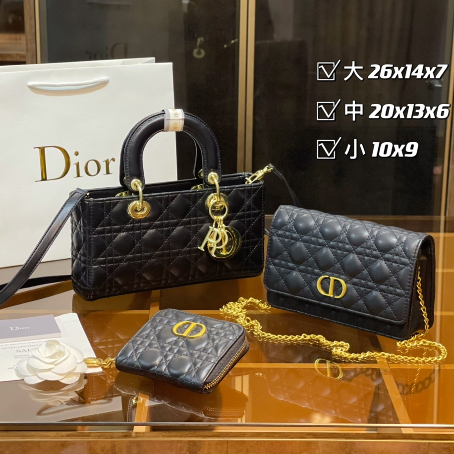 3in1 high quality Fashion Ladies Bags