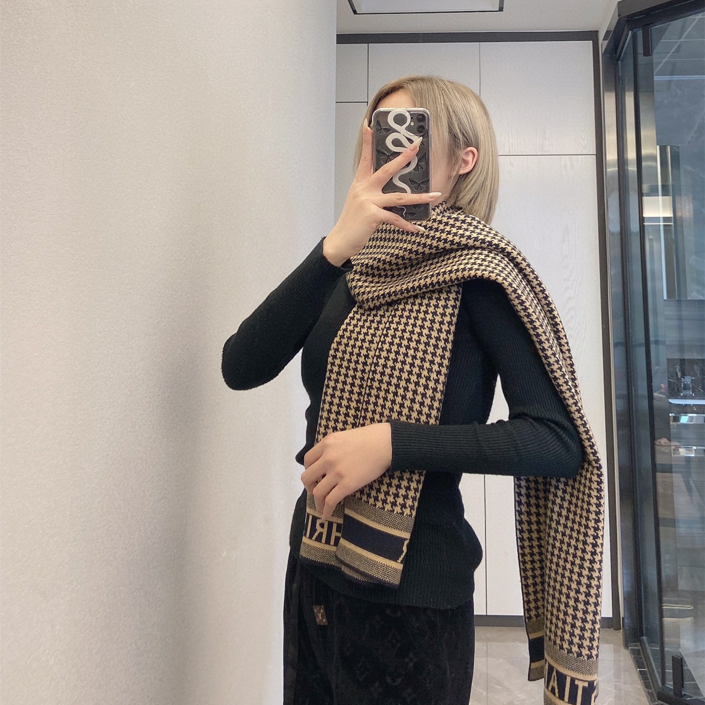 Women Wool   scarf Shawl