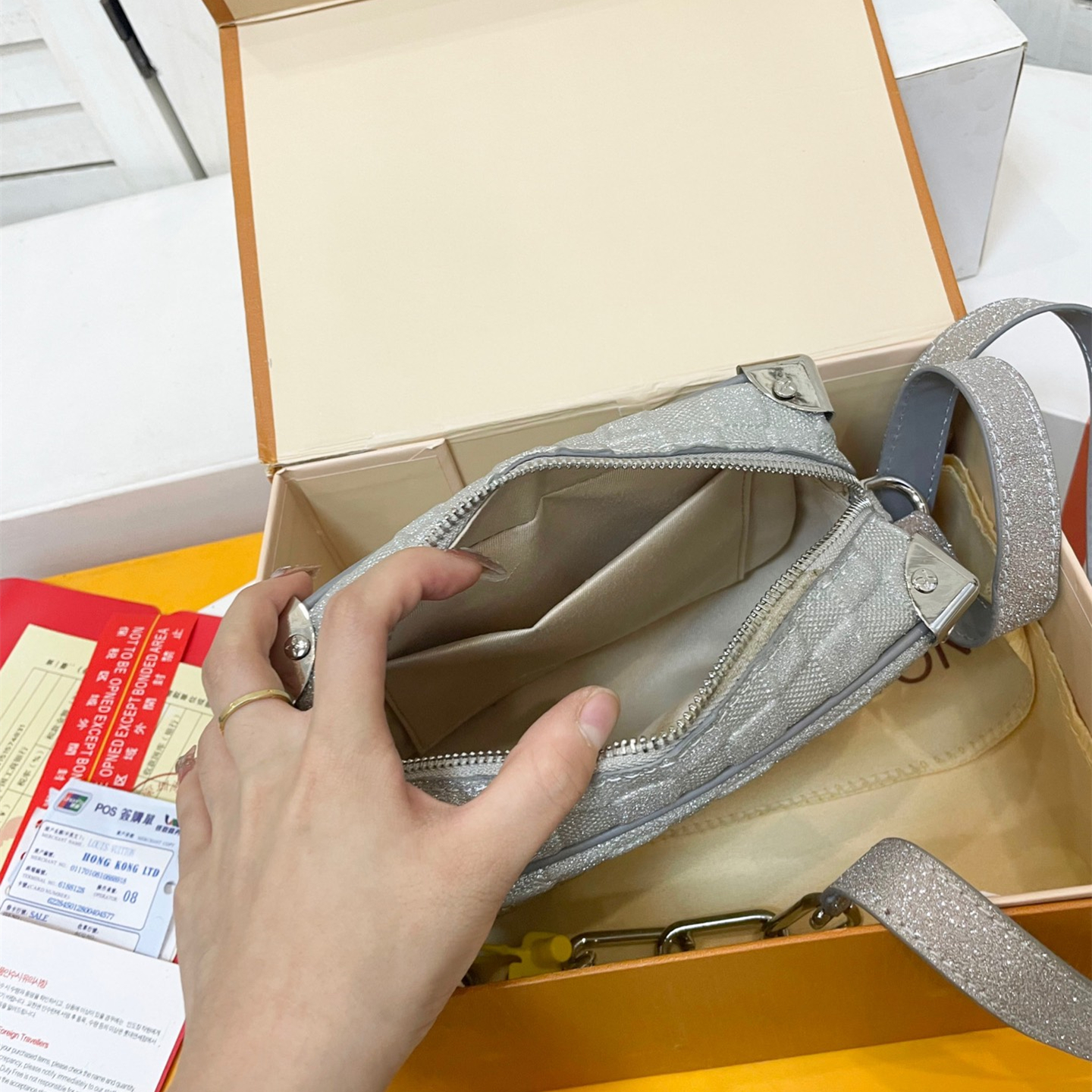 Soft Trunk  sliver bag size:18*12cm