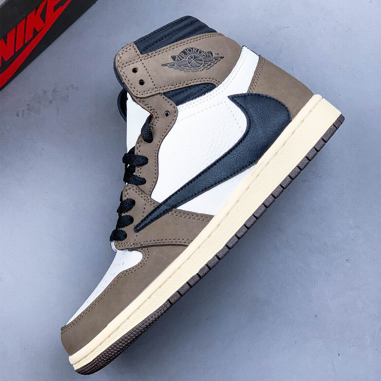 Travis scott x air jordan og sneaker casual shoes Size:EU36-EU45