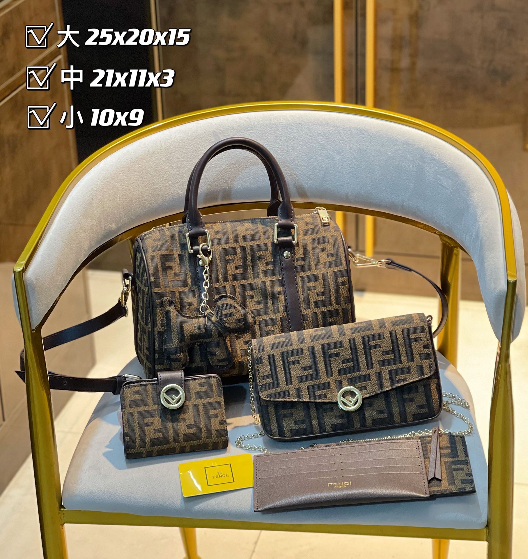 3in1 high quality Fashion Ladies Bags