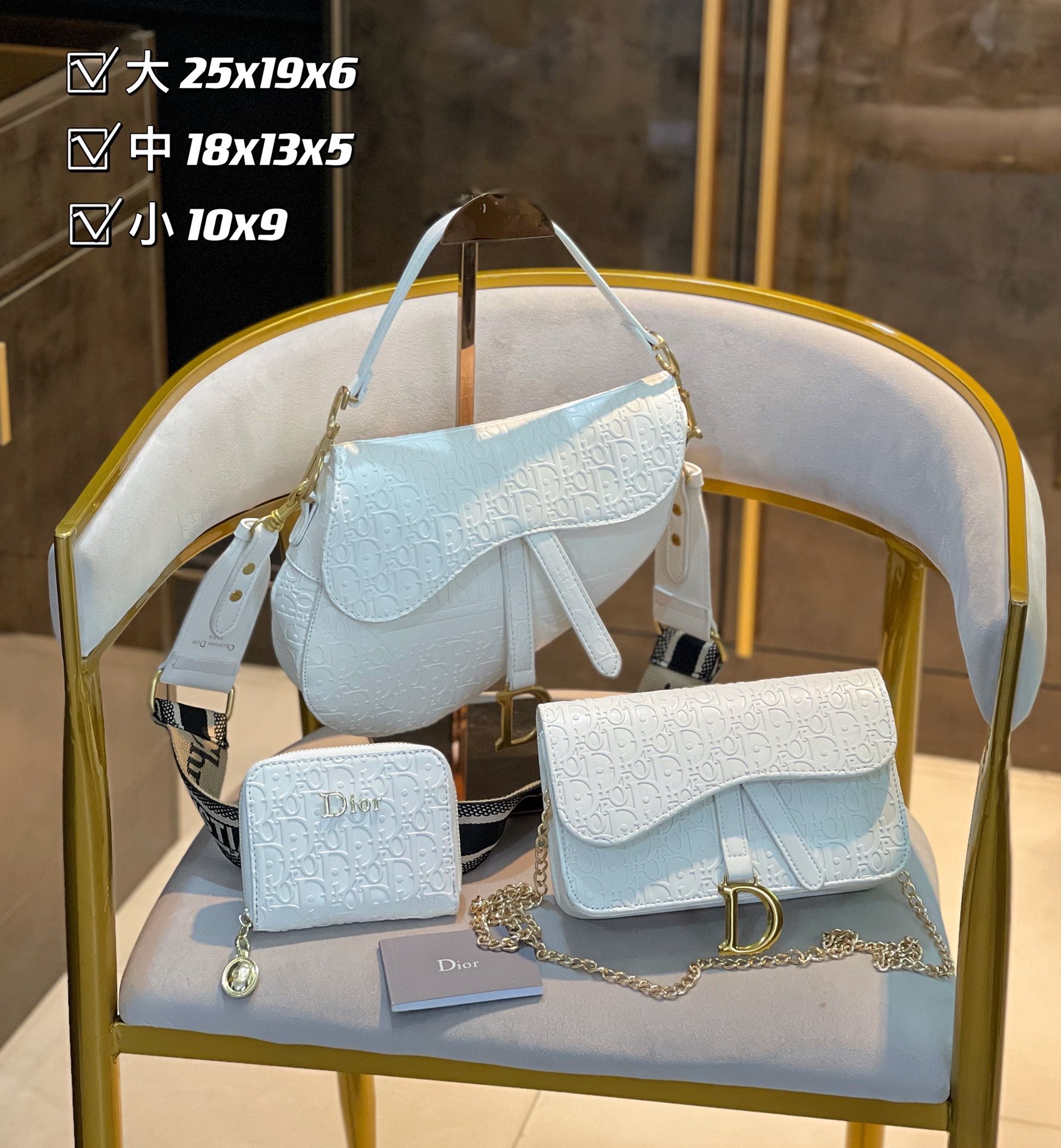 3in1 high quality Fashion Ladies Bags