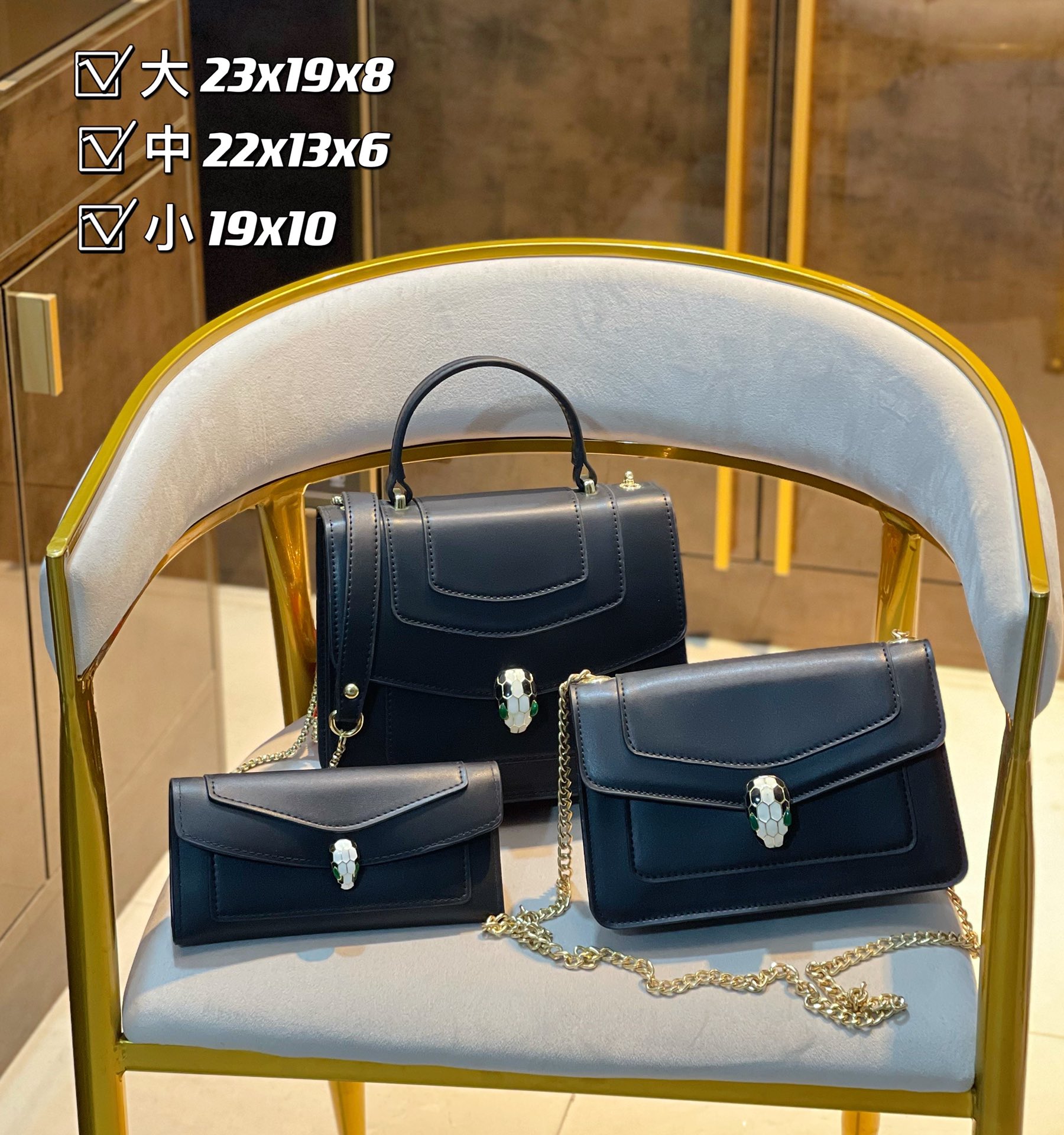3in1 high quality Fashion Ladies Bags