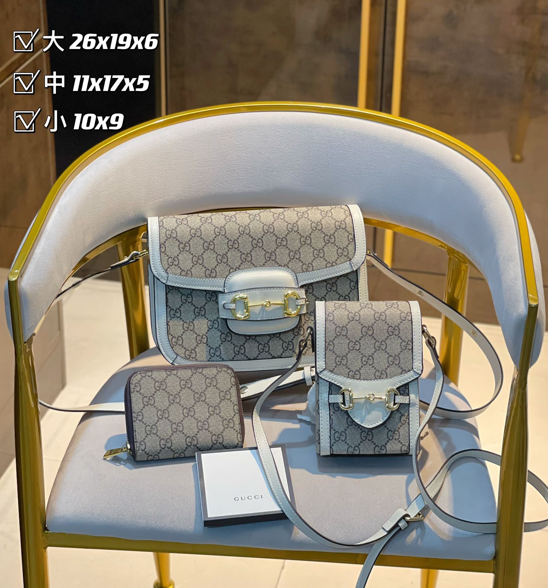 3in1 high quality Fashion Ladies Bags