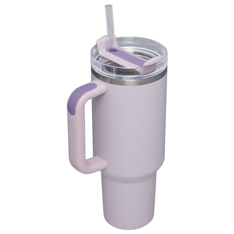 Stanley 40OZ Quencher H2.0 FlowState Stainless Steel Vacuum Insulated Tumbler with Lid and Straw for Water, Iced Tea or Coffee