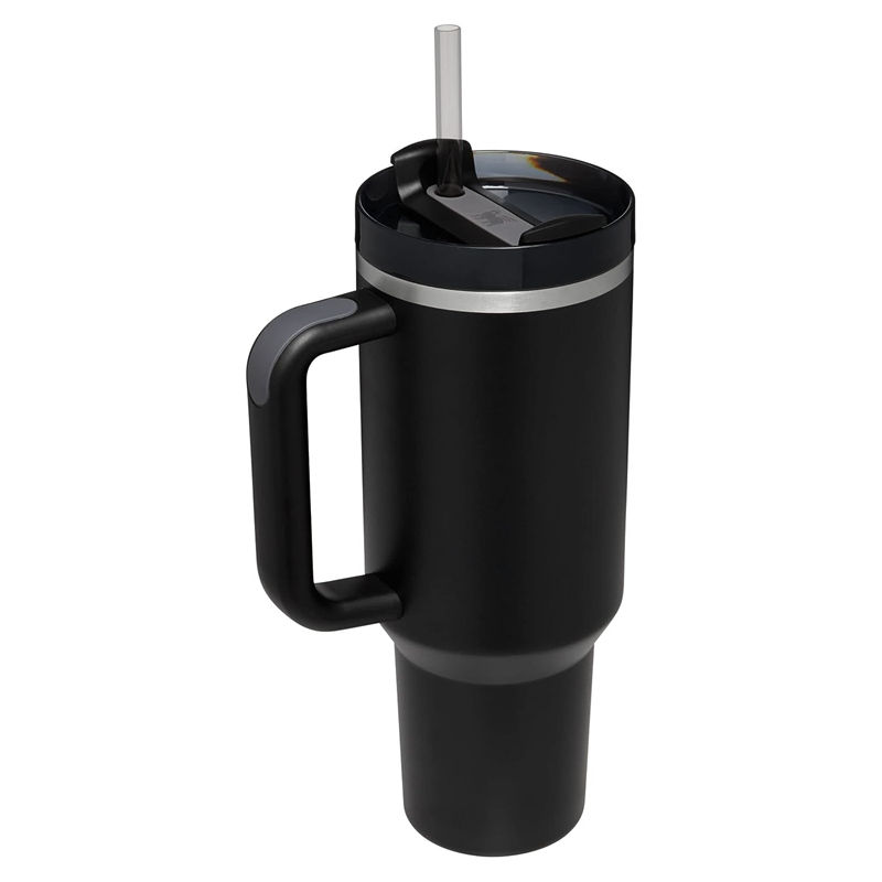 Stanley 40OZ Quencher H2.0 FlowState Stainless Steel Vacuum Insulated Tumbler with Lid and Straw for Water, Iced Tea or Coffee