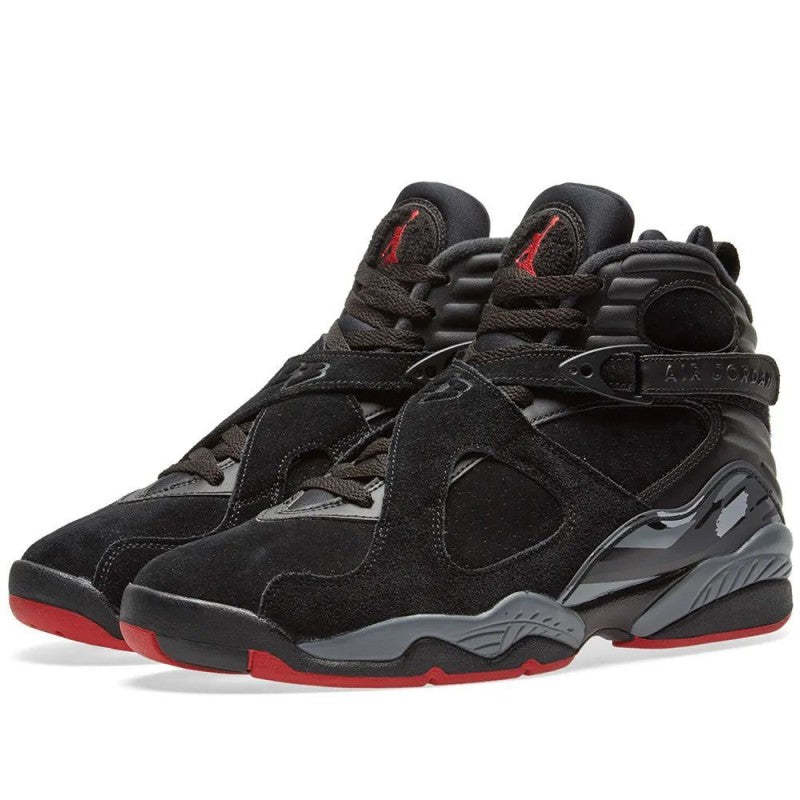 red and black jordans 8