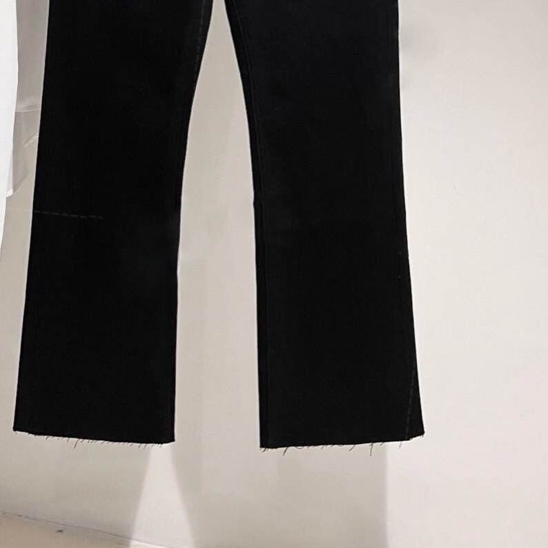 2022 Spring and Summer Classic Four-color High-waisted Jeans Flared Denim Trousers