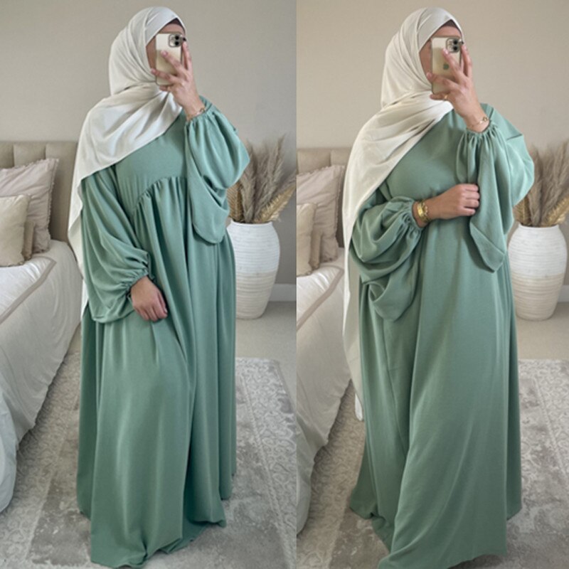 Ramadan Muslim Hijab Dress Abayas for Women Abaya Dubai Turkey Islam Clothing Kaftan Robe Turkey Longue Femme Musulmane Vestidos