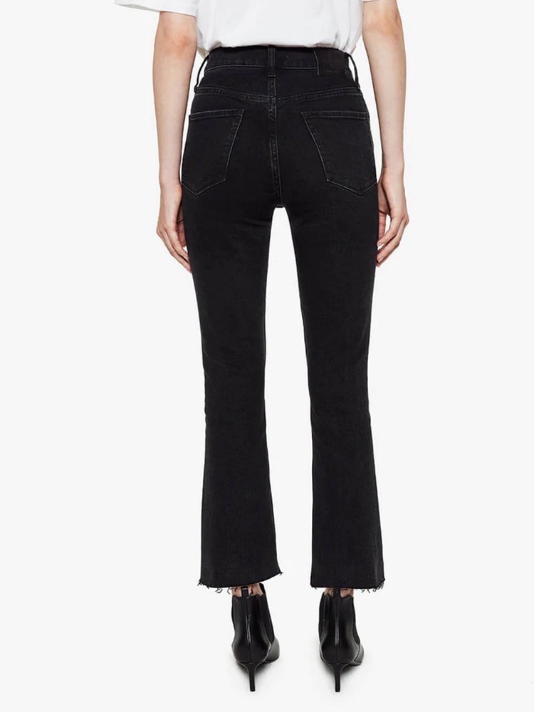 2022 Spring and Summer Classic Four-color High-waisted Jeans Flared Denim Trousers