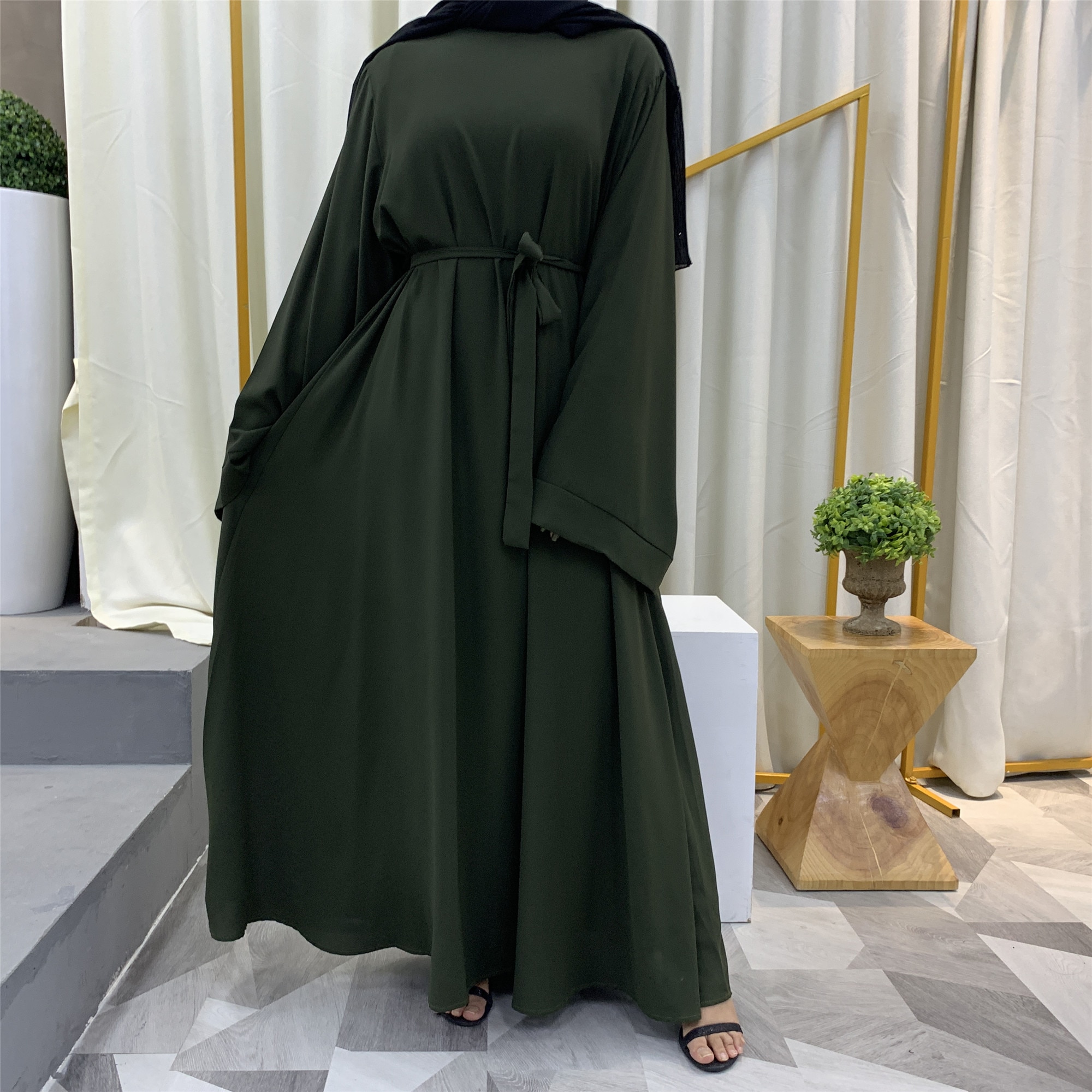 Ramadan Abaya Muslim Hijab Dress abayas for Women Dubai Turkey Islam Clothing Kaftan Robe Longue Femme Musulmane Vestidos Largos