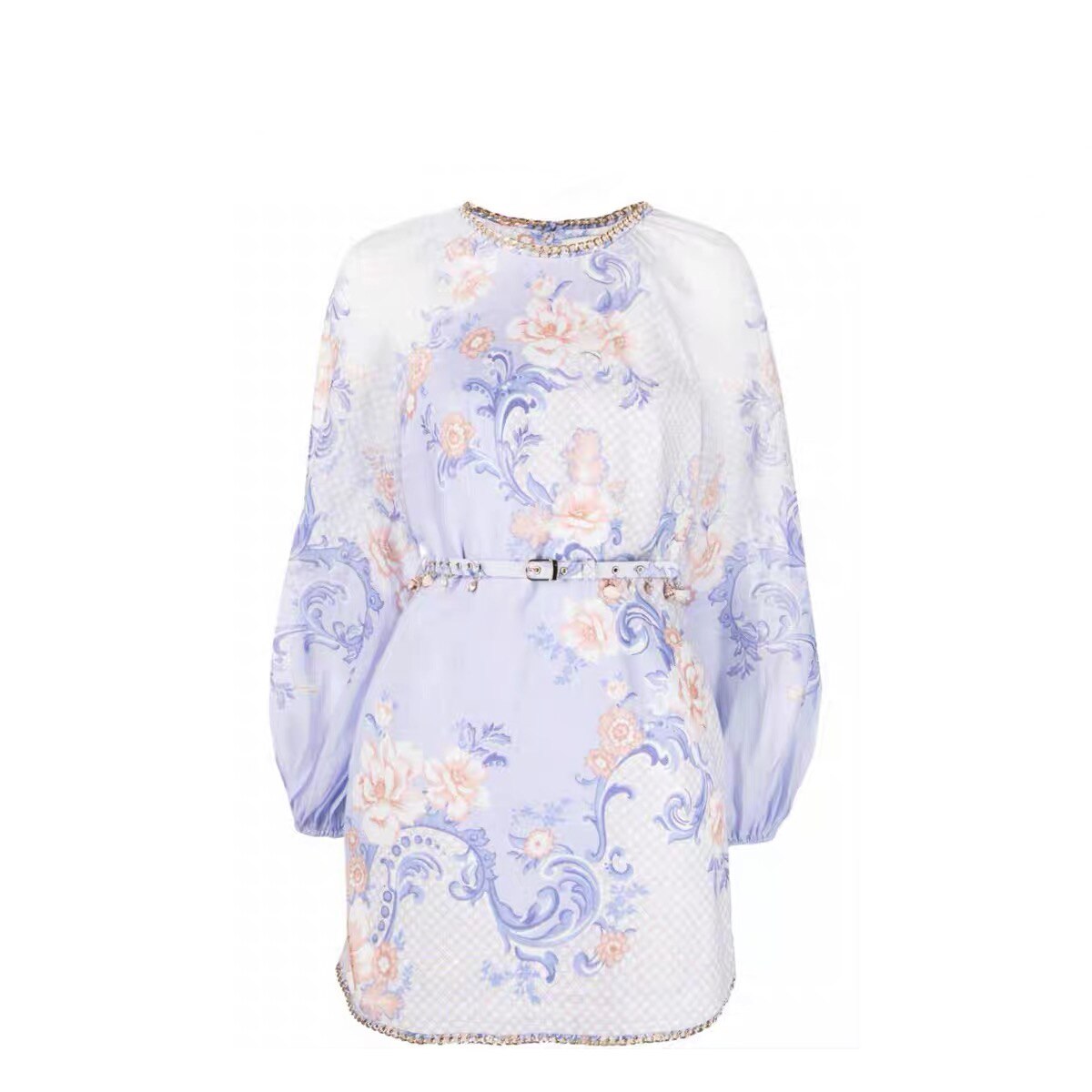 Lady European High Street Designer Dress