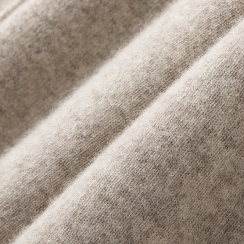 Casual and Comfortable Bestseller Ladies 100% Cashmere Wool Wide Leg Pants Solid Color Ladies Knit Pure Wool Wide Leg Pants New