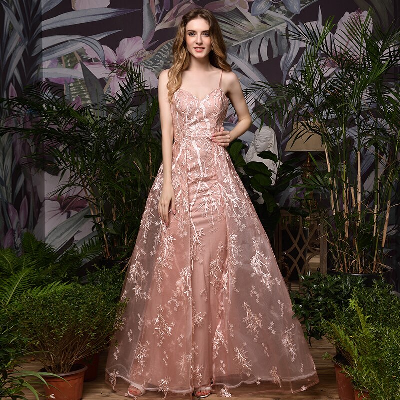 PAFFAS Spaghetti Straps V Neck Tube Top Prom Party Modest Tea Length A Line Evening Cocktail Dresses Shining Vestidos De