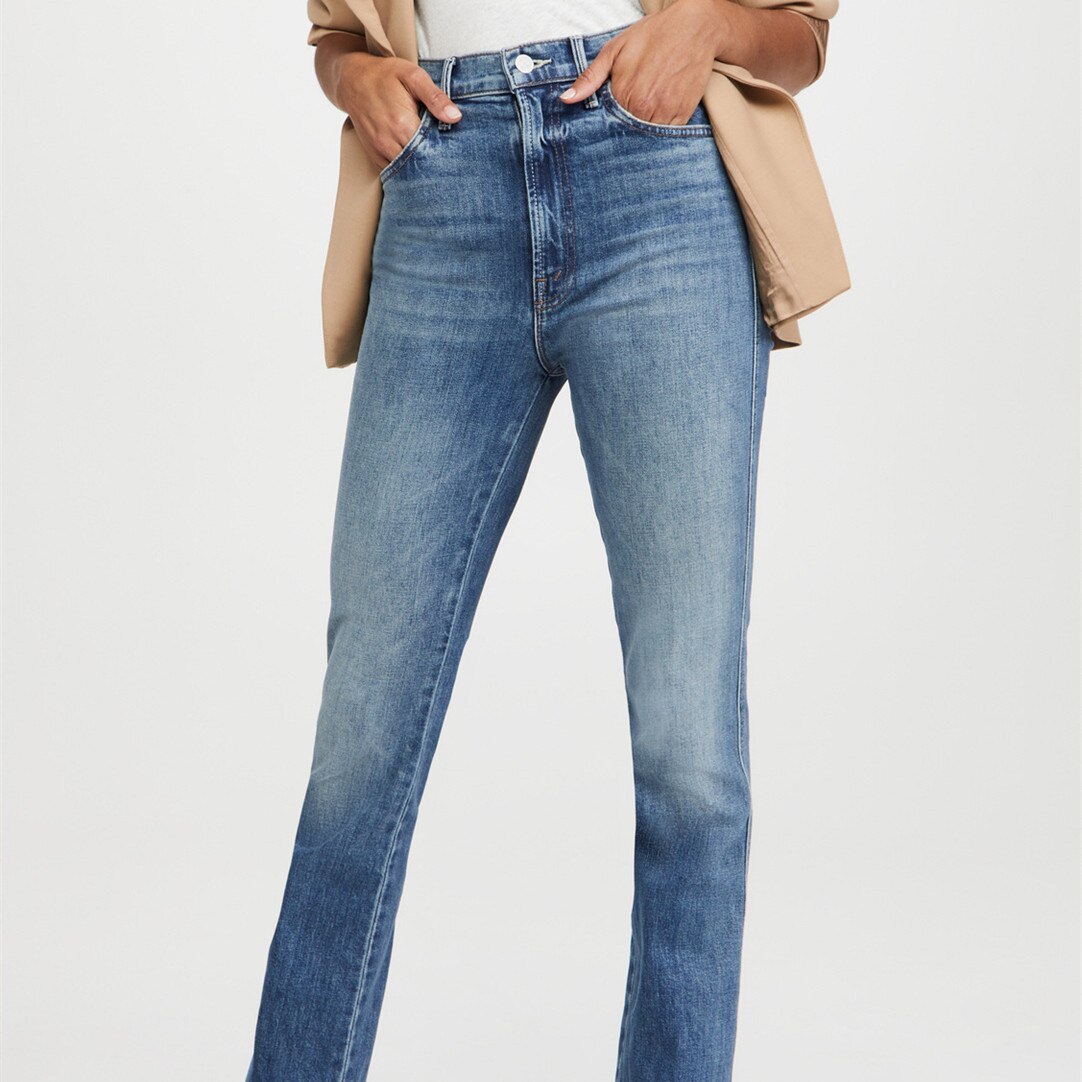 Women's Zipper Stretch Jeans Skinny Cotton High Waist Spring Summer 2022 Retro Ladies Denim Long Pants