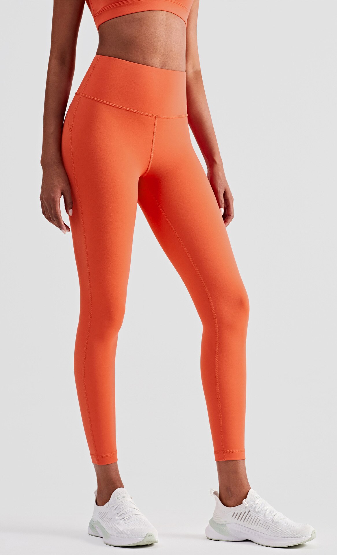 Lulu Same Style Women's New Pants YogaOutdoor Fitness Runing Double-Sided Nylon High Elastic Slim And Comfortable  Good Qual