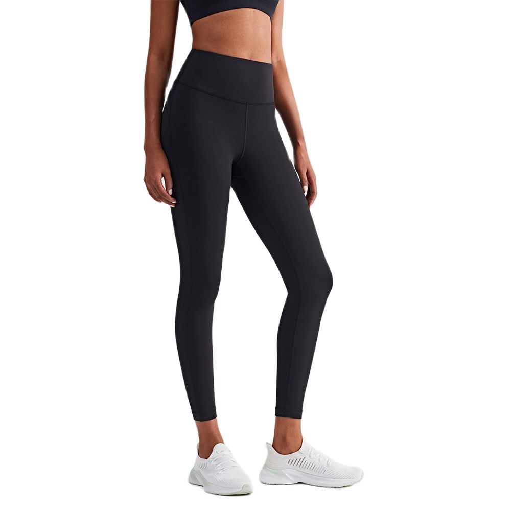 Lulu Same Style Women's New Pants YogaOutdoor Fitness Runing Double-Sided Nylon High Elastic Slim And Comfortable  Good Qual