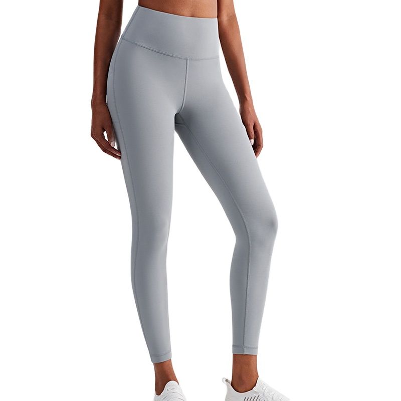 Lulu Same Style Women's New Pants YogaOutdoor Fitness Runing Double-Sided Nylon High Elastic Slim And Comfortable  Good Qual